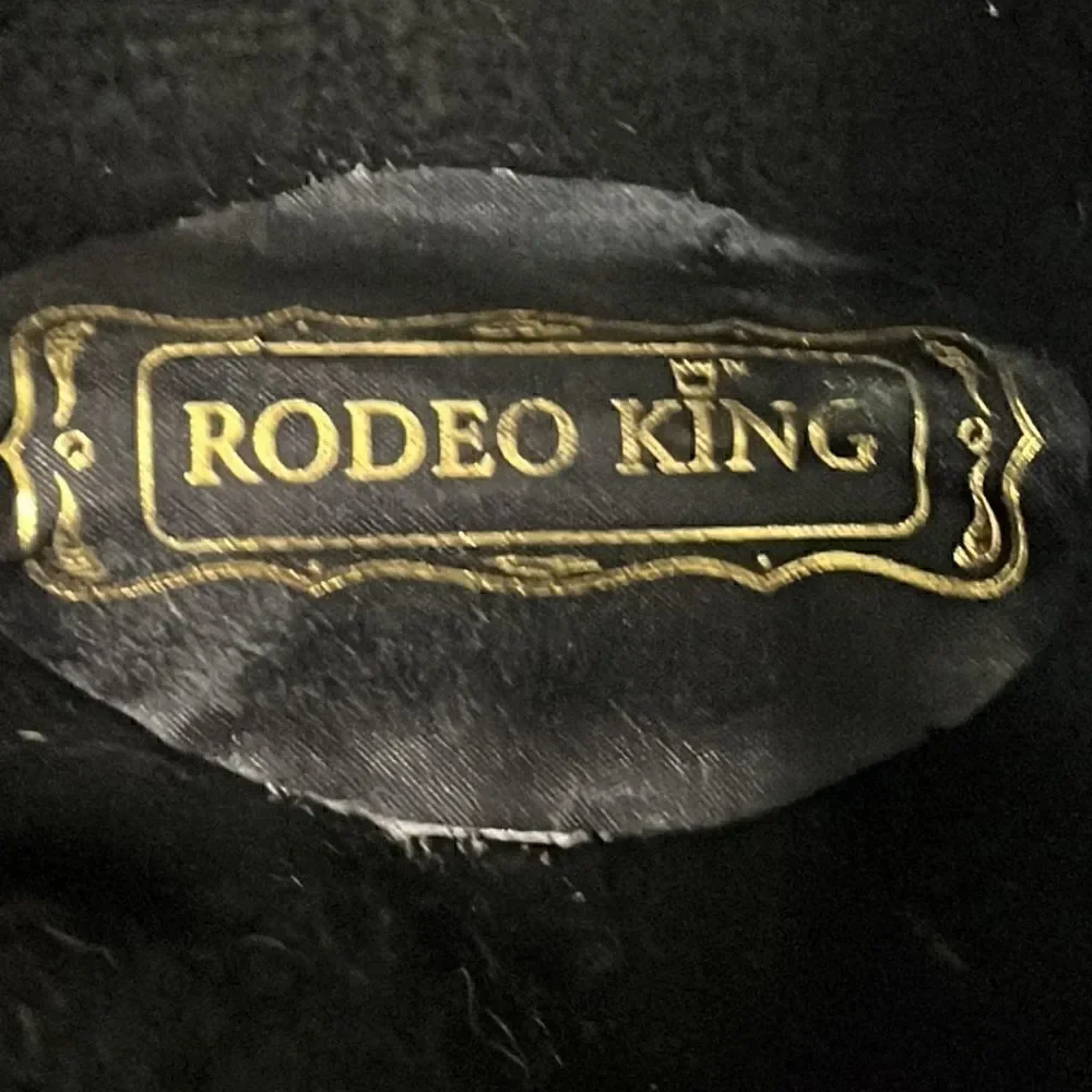 Rodeo King - Black Western Hat - Size M